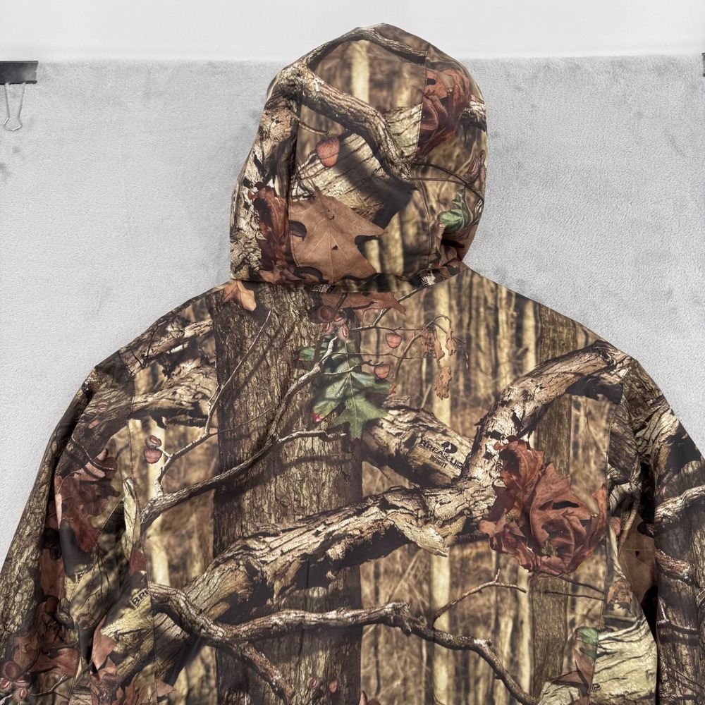 Columbia  Camo Rain Jacket Omni-Tech Waterproof Hunting Fishing‎ Mens Size L - Picture 6 of 16